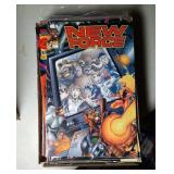 Comics including New Force, Avengers, Mutant X,