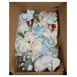 larger Christmas ornaments and holiday nightlights