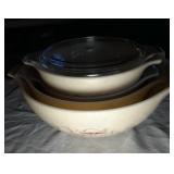 Pryex - Mushrooms - 4 bowls and 1 lid