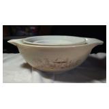 Pyrex - Mushroom - 3 bowls