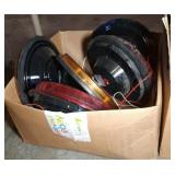 5 Stop N Go Lights - 2 red and 3 yellow