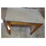 sewing bench - 21 inch wide, 13 inch deep and 18