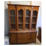 China cabinet - 54 inch wide, 73 inch tall, and 18