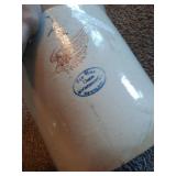 4 gallon Red Wing crock - cracked