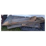 stack of barn wood - 9 planks, 10 inch wide and