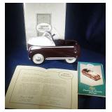 1939 Steelcraft Lincoln Zephyr Hallmark Kiddie Car