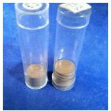 1930 D (9) & 1930 S (15) Lincoln Wheat Penny coins