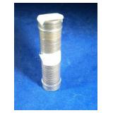 1953 S roll of Lincoln Wheat Penny coins
