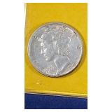 1945 Mercury Dime coin