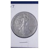 1917 Walking Liberty Half Dollar coin