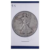1919 S Walking Liberty Half Dollar coin