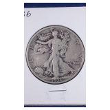 1936 Walking Liberty Half Dollar coin
