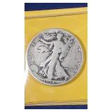 1938 Walking Liberty Half Dollar coin