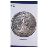 1942 Walking Liberty Half Dollar coin