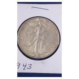1943 Walking Liberty Half Dollar coin