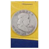 1949 D Franklin Half Dollar coin