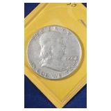 1950 Franklin Half Dollar coin
