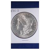 1880 S Morgan Silver Dollar coin