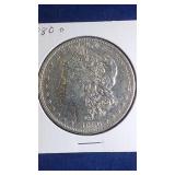 1880 O Morgan Silver Dollar coin