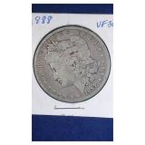 1888 Morgan Silver Dollar coin