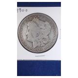 1890 O Morgan Silver Dollar coin