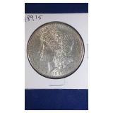1891 S Morgan Silver Dollar coin