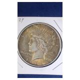 1924 Peace Dollar coin