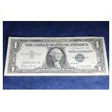 1957 B ***Star*** $1 silver certificate note
