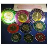 Tonga Coin gold stamp issues - 13