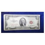 1953 A ***Star*** $2 red seal note
