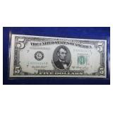 1950 A $5 FRN - Chicago note