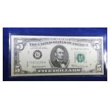 1969 $5 FRN - Chicago note