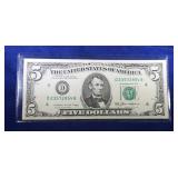 1985 $5 FRN  - Cleveland note