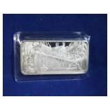 Southern Plantation 1 oz. .999 silver art bar