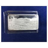 Blue Ridge Mountains 1 oz. .999 silver art bar