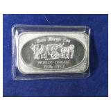 San Diego Zoo 1 oz. .999 silver art bar