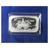 Adriatic No. 81 1859 1 oz. .999 silver art bar