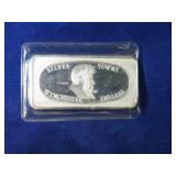 Silver Towne Winchester, IN 1 oz. .999 silver art