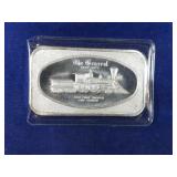 The General 1 oz. .999 silver art bar