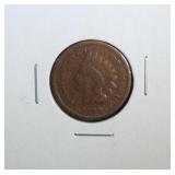 1870 Indian Head Penny coin