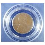 1910 S Lincoln Wheat Penny coin