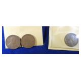 1918 DSS Lincoln Wheat Penny coins