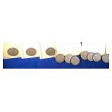1920 PDDSSSSSSS Lincoln Wheat Penny coins