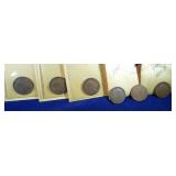 1924 PSSSSS Lincoln Wheat Penny coins