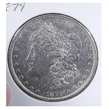 1879 Morgan Silver Dollar coin