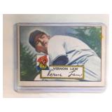 1952 Topps #81 Vern Law RED BACK  Pittsburgh