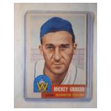 1953 Topps #148 Mickey Grasso Washington Senators