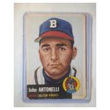 1953 Topps #106 John Antonelli  Milwaukee Braves