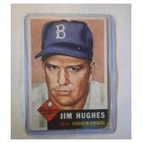 1953 Topps #216 Jim Hughes  Brooklyn Dodgers
