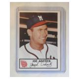 1953 Johnston Cookies #17 Joe Adcock  Milwaukee